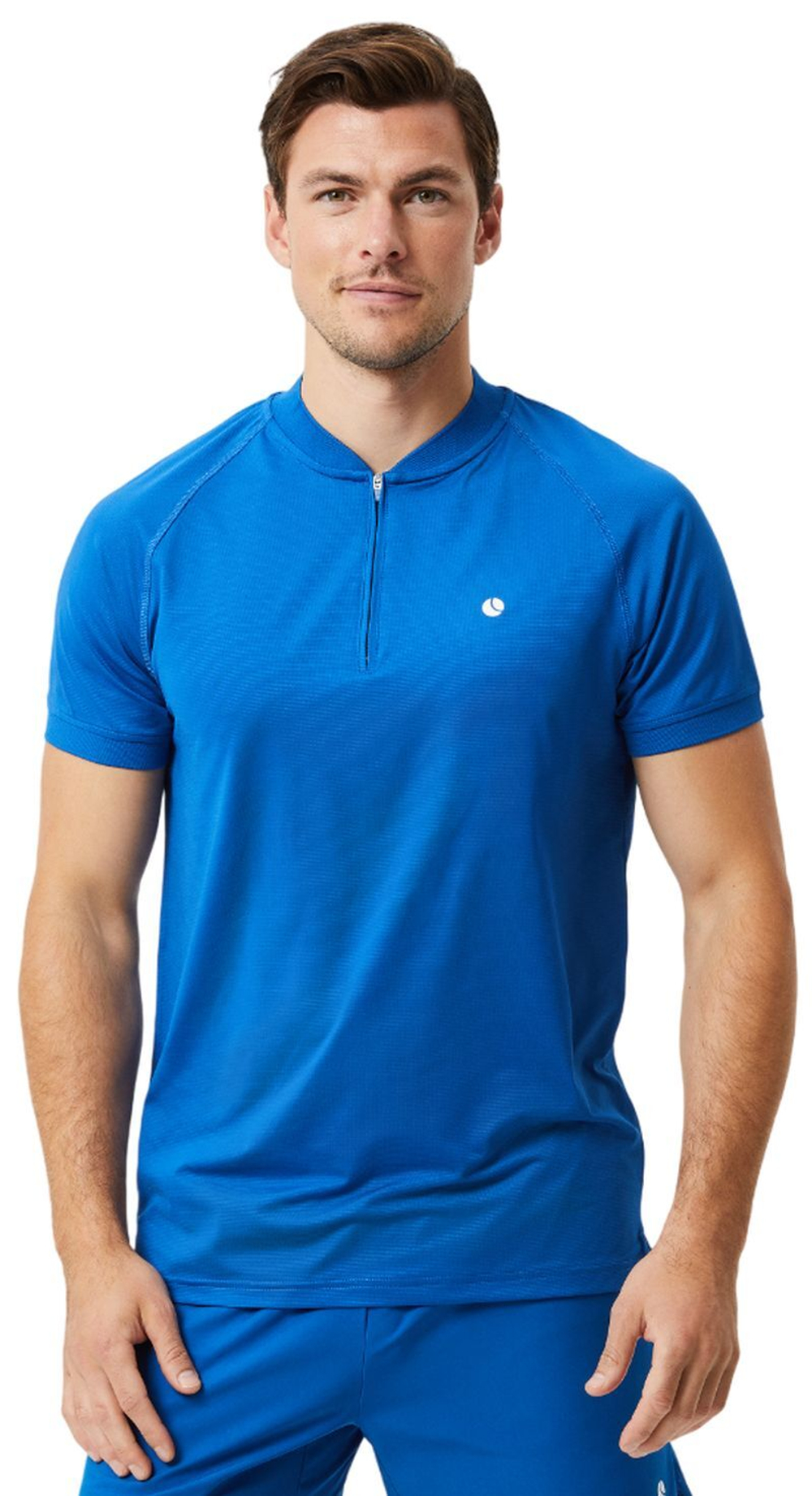 Теннисное поло Bjorn Borg Ace Performance Zip Polo - classic blue