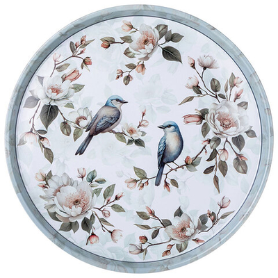 Поднос сервировочный 33*2,1см Agness, 898-253