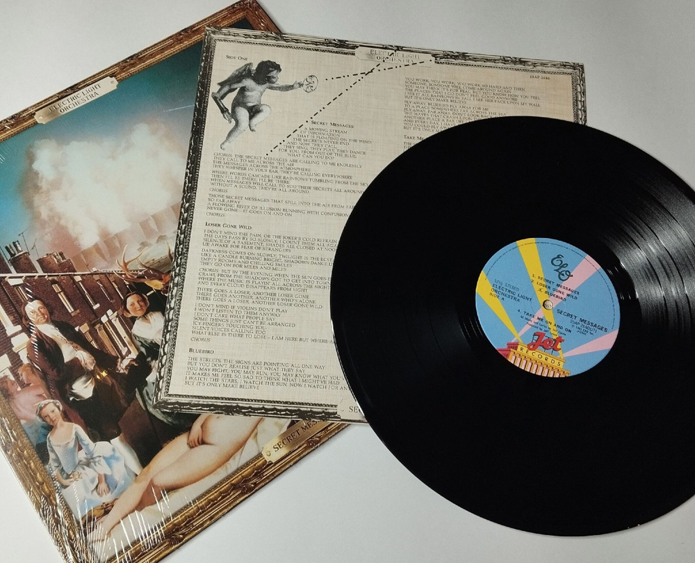 Винтажная виниловая пластинка LP Electric Light Orchestra ELO Secret Messages (Japan 1983) (No Obi)