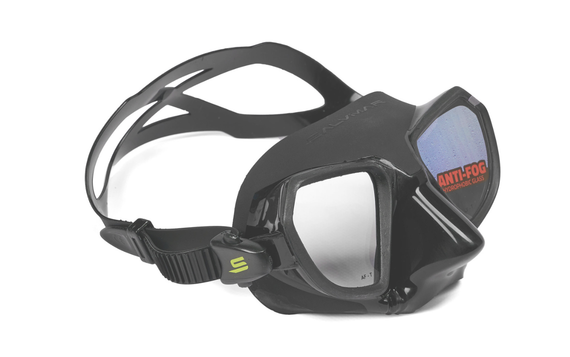 Маска Salvimar NOAH, черн./черный АНТИФОГ