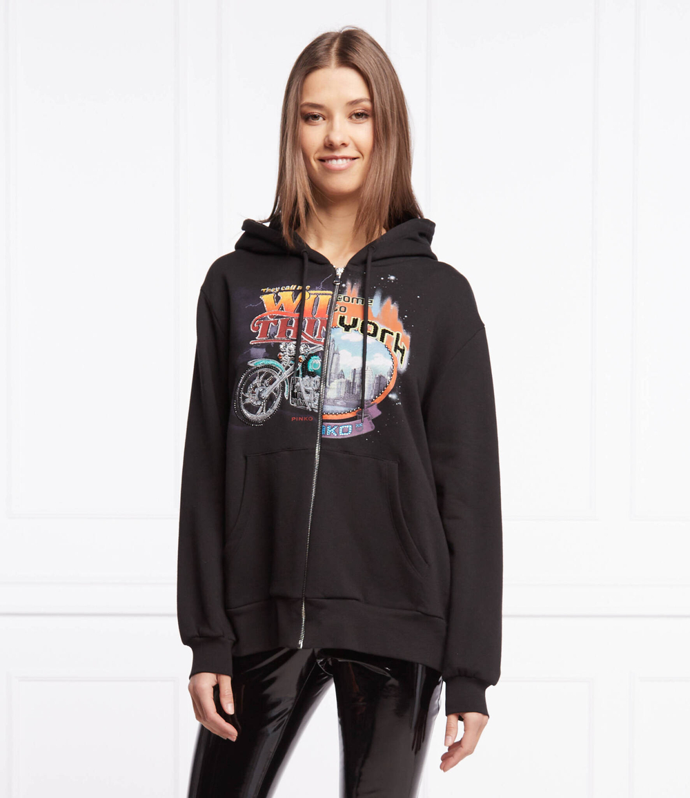 Худи PORTOVENERE Pinko - черный(1N13EJ Y68W)