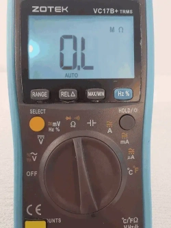 Универсальный мультиметр ZOTEK VC17B+ ZOIY, Цифровой, автоматические диапазоны 6000 отсчетов True RMS
