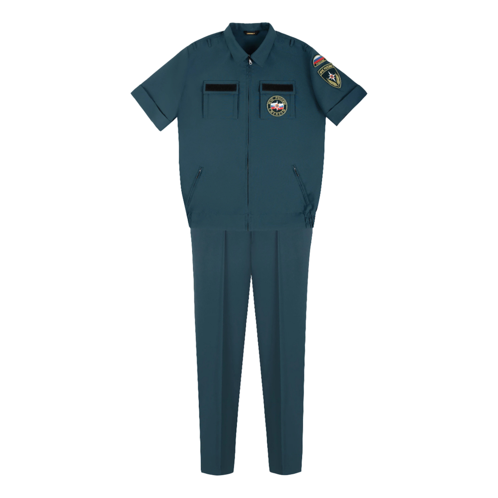 Форма МЧС РОССИИ мужское с коротким рукавом