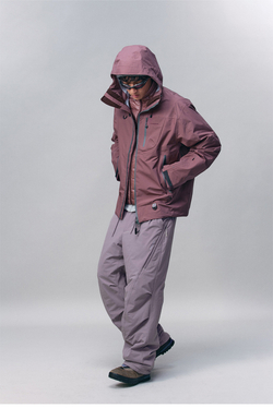 Куртка Nothomme Monterest 3-in-1 Outdoor C6 бордовый