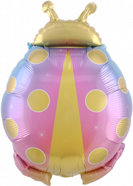 К Фигура Божья коровка Розовый (29''/74 см)