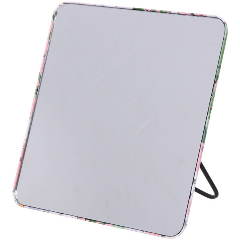 Зеркало настольное «ФРАТЕЛЛИ», лилии, 15*15см (коробка)