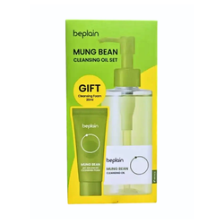 Beplain Mung Bean Cleansing Set Oil+Foam 200ml+ 20ml