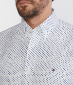 Рубашка OXFORD DOT PRINT RF Tommy Hilfiger - белый(MW0MW32897)