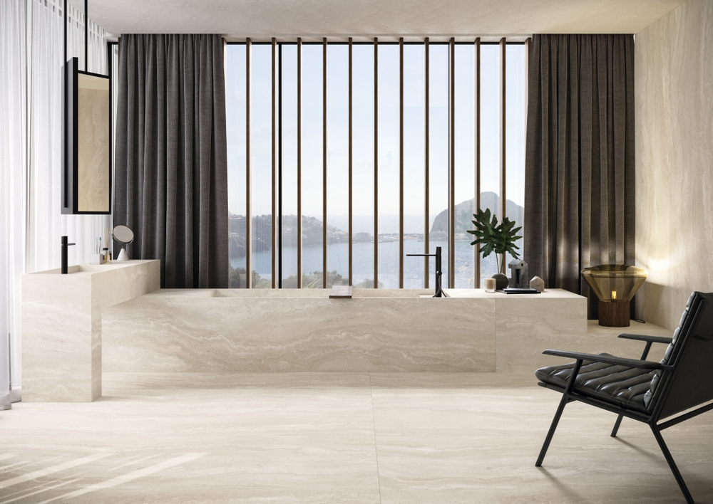 Authentic Luxe Pearl Travertine Matte Silk 6mm 60x120