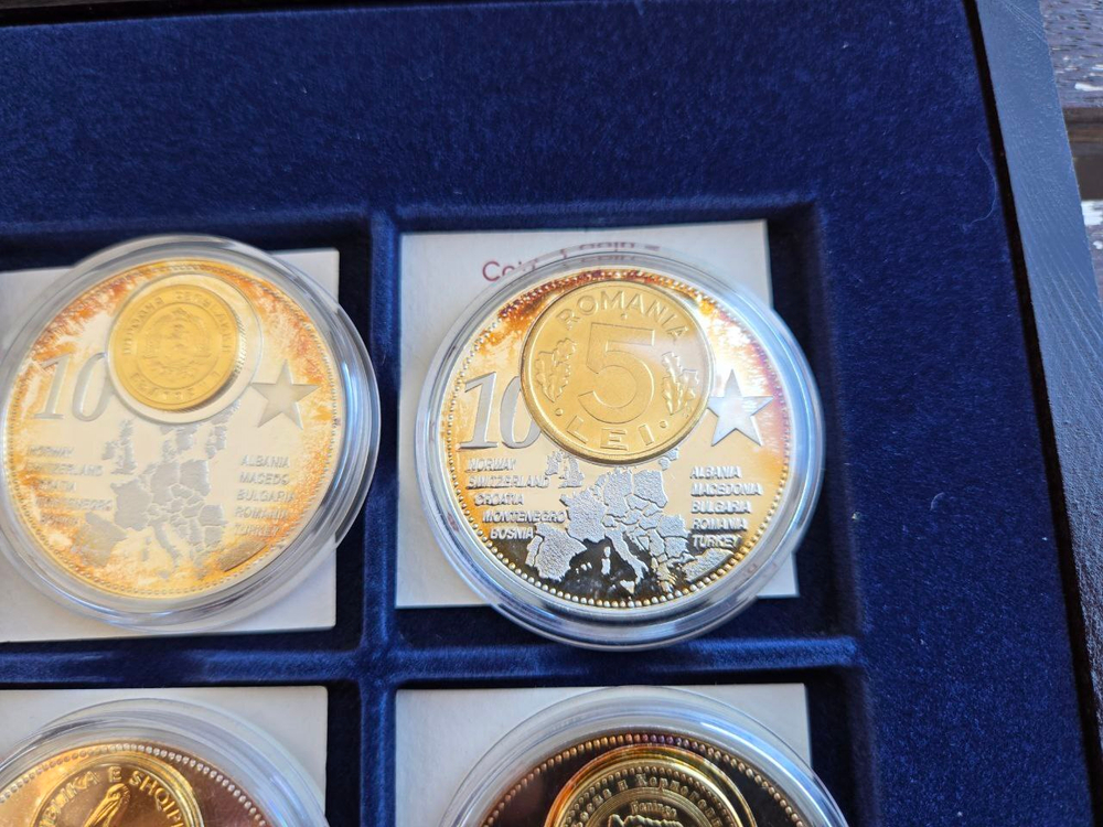Europe. Set of 12 Medals — The Forthcoming New Euro Countries: A Collector’s Must-Have!