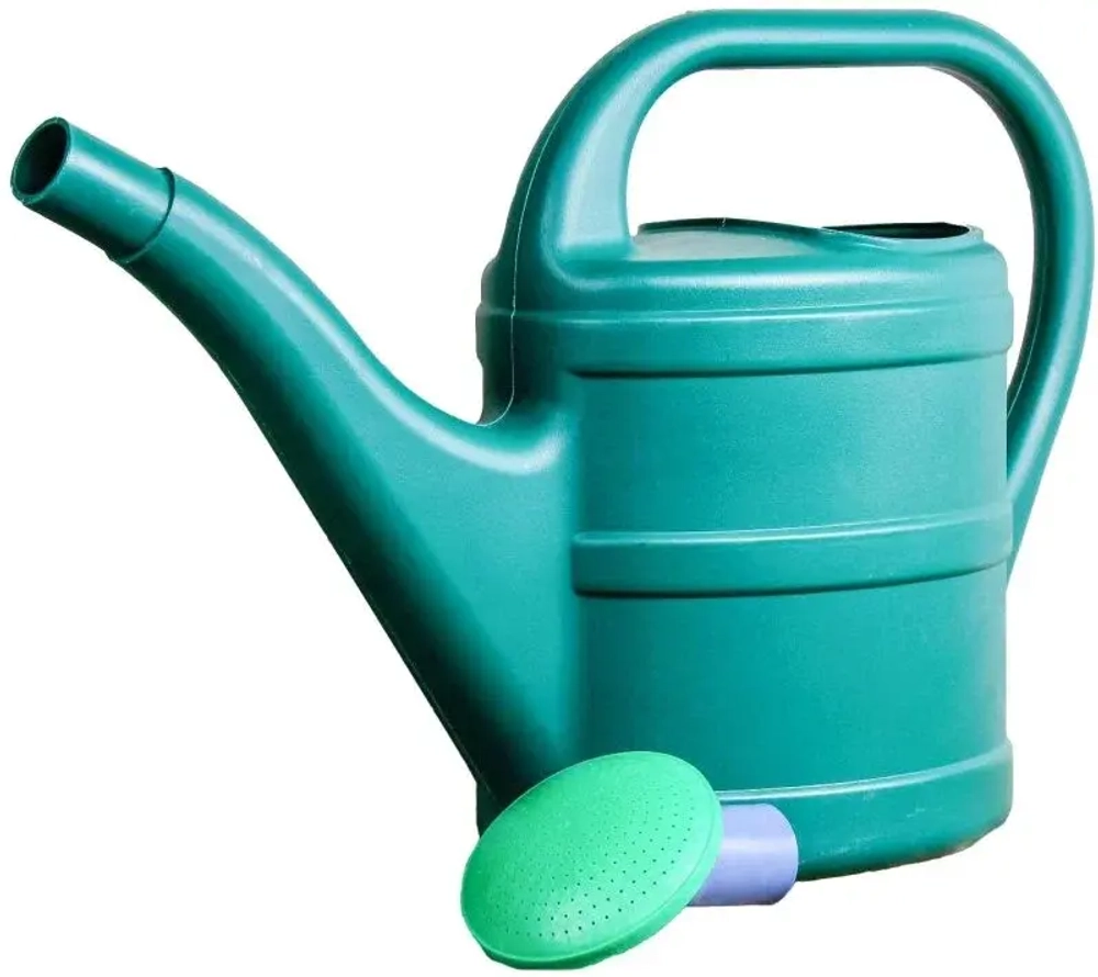 Лейка садовая "Классик" 8 л. с раструбом и решеткой цвет в ассортименте