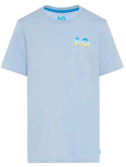 Мужская теннисная футболка Australian Open Tidal Logo - небесный