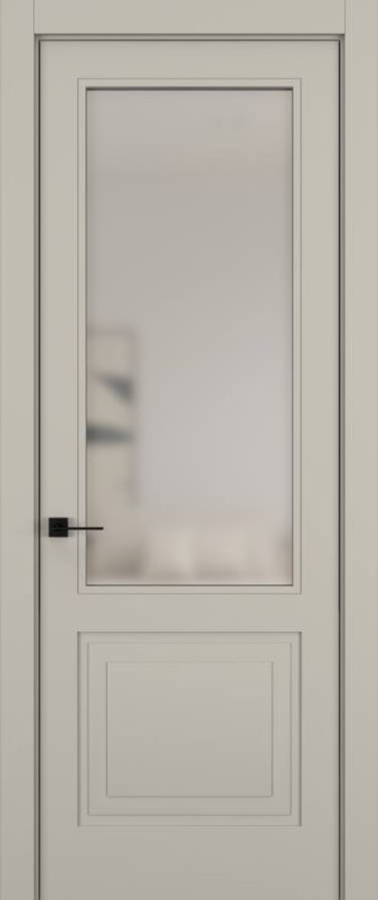 Дверь 02V FREEDOM Матовый Серый шелк