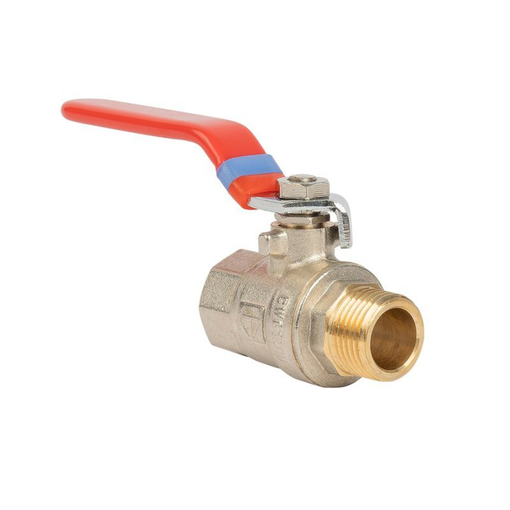 Кран шаровый НР-ВР 1/2" ручка HLV