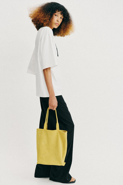 ZARA ФУТБОЛКА ОВЕРСАЙЗ С НАДПИСЬЮ, БЕЛЫЙ