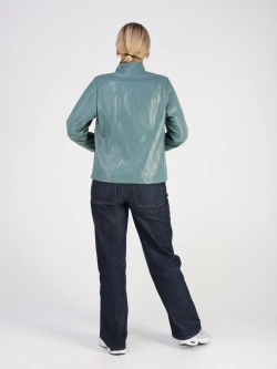 Кожаная куртка демисезонная косуха