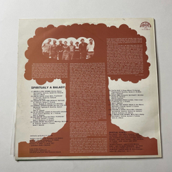 Винтажная виниловая пластинка LP Spiritual Kvintet Spiritualy A Balady (Чехословакия 1981)