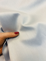 Ткань 100% хлопок-джинс-атлас (Италия) ш-150см 0,8 м