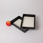 Коробка крышка-дно 30x5x20, черный, картон