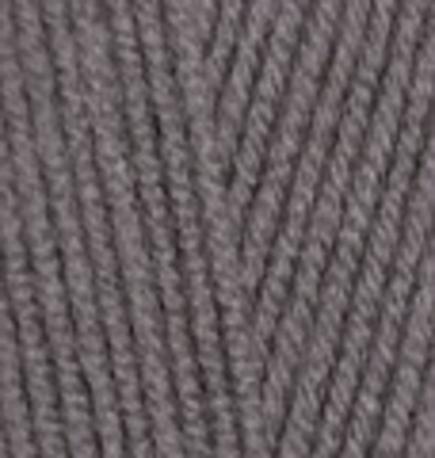 ALIZE "Lana Gold Classic", 49% Шерсть, 51% Акрил, 100 гр, 240 м, 348 тёмно-серый