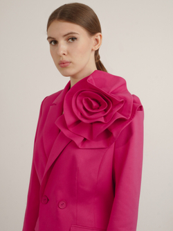 Жакет с розой Queen Elizabeth, fuchsia