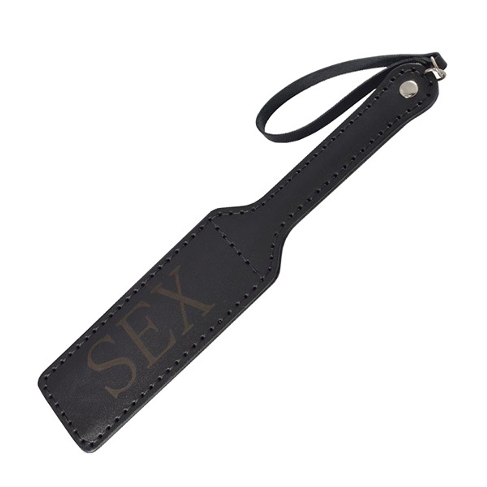 Черная гладкая шлепалка 35см Sitabella BDSM Accessories Sex 3362-1