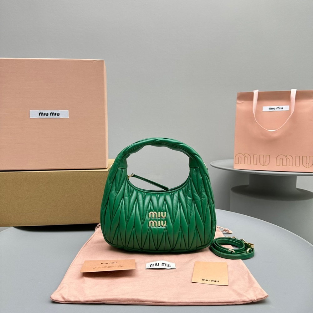 Miu Miu Wander Hobo Bag 20 cm