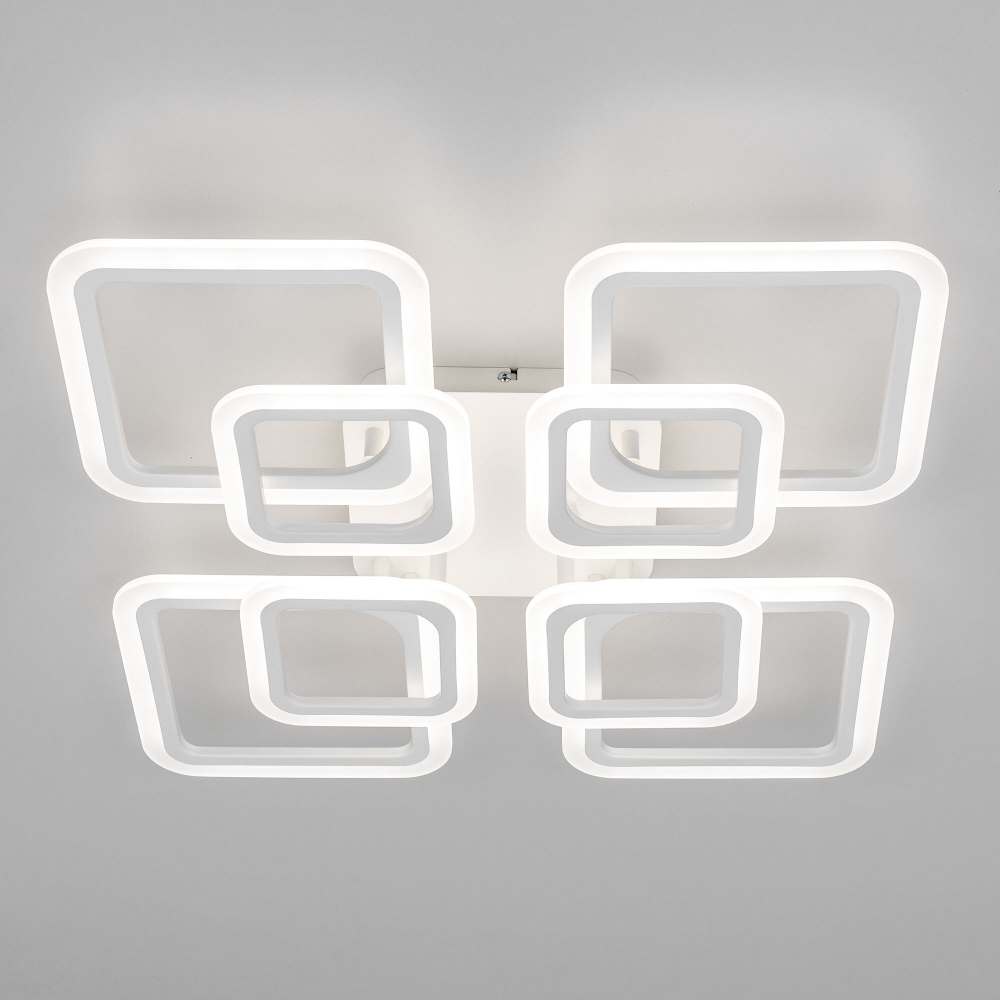 Citilux Марсель CL232180R LED Люстра с пультом Белая