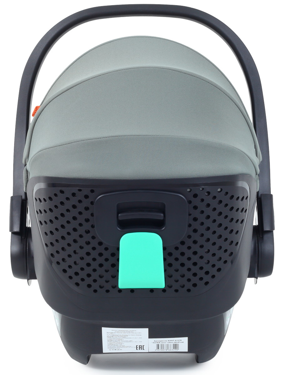 Детская коляска Rant Teo Soft 3 в 1 с автокреслом Aster Zero Olive Olive