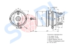 Энергоаккумулятор дискового тормоза тип 24/24 MERCEDES-BENZ (BS9520) SORL