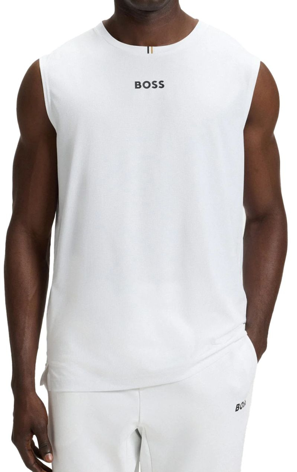 Теннисная футболка BOSS TOC Serve - white