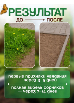 Средство от сорняков и травы Отличник гербицид, 2 мл