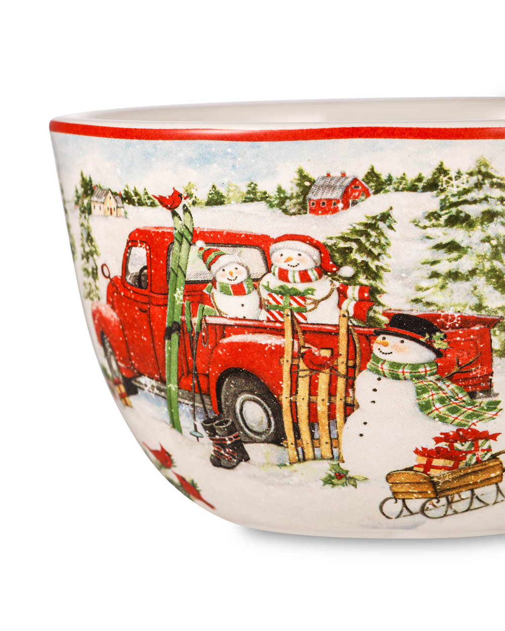 Салатник порционный 13см Certified International Corp Домой на Рождество Спортивные увлечения