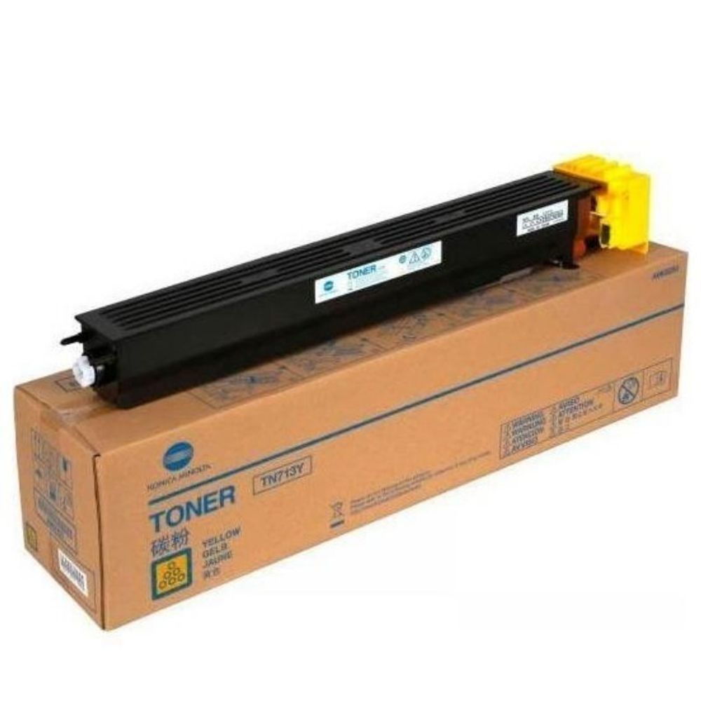 Тонер-картридж TN-713Y Konica-Minolta для bizhub C659/C759/AP C759 желтый