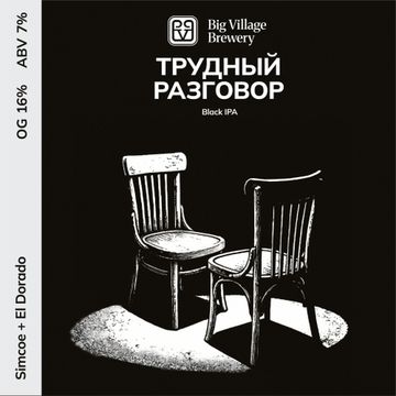 Банка 0.45 Трудный Разговор // Big Village (Краснодар)