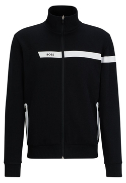 Куртка теннисная BOSS x Matteo Berrettini Skaz 1 Sweatshirt - black