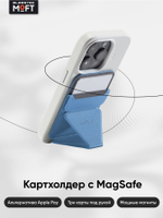 Кардхолдер и Подставка для телефона с усиленными магнитами MOFT Snap On MOVAS