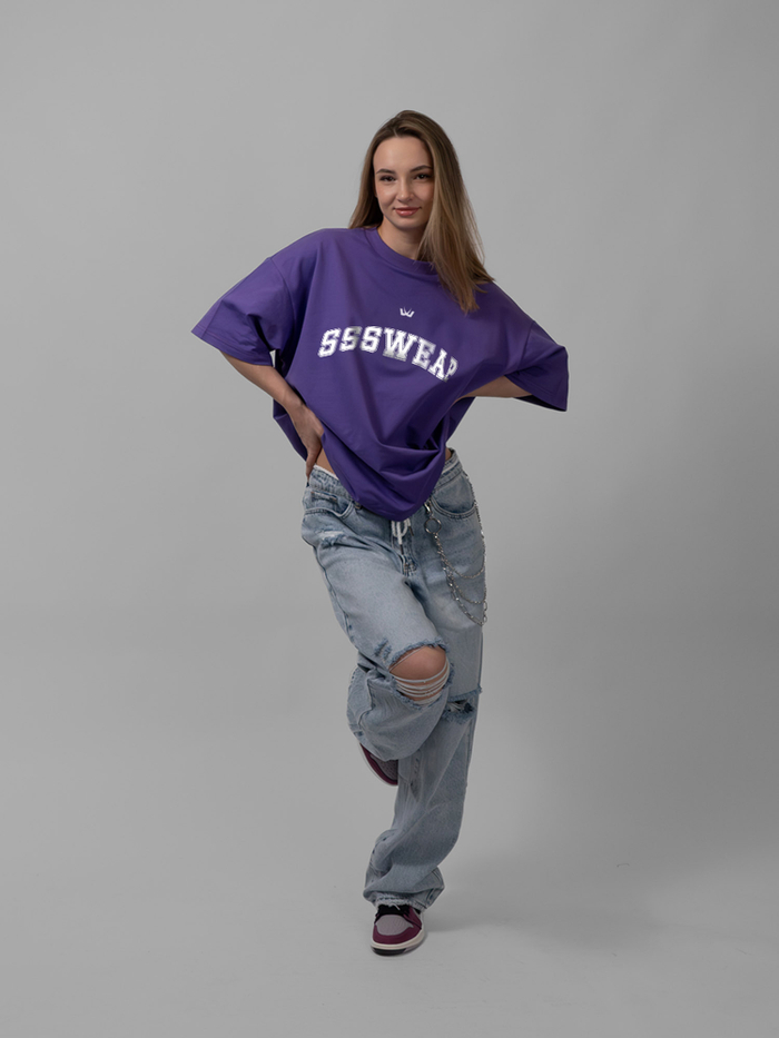 Футболка College Core (Violet)