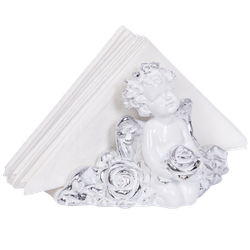 Салфетница Ангел Роуз Белый