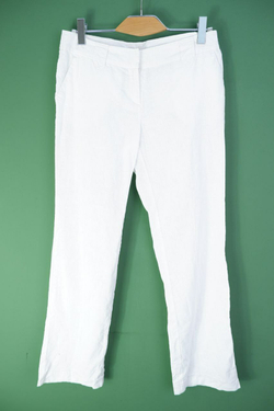 Брюки Oodji со льном классические 40 размер