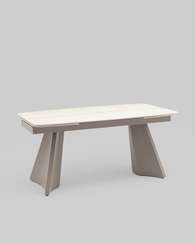 Стол обеденный Eliora 160-240*90 см серая керамика
