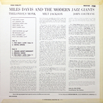 Miles Davis / Miles Davis And The Modern Jazz Giants (LP)