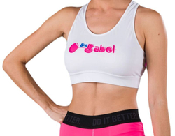 Теннисный бюстгальтер Hydrogen Sports Bra Big Babol - white