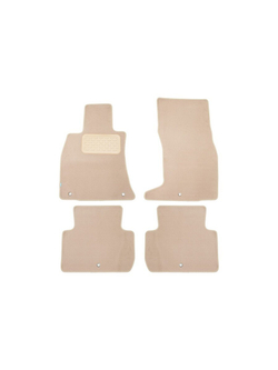 Коврики в салон для KIA Stinger 2020-, лифтбек, 4 шт. (текстиль, бежевые) KLEVER0402507122112KH