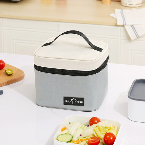 Термосумка для ланчбокса "Tasty Food", серая