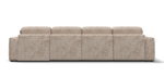 Угловой диван KING MODOOL MAX Велюр Alkantara пепел
