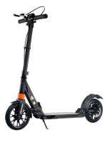 Самокат Urban Scooter Original tm Disc Black, (2024), с дисковым тормозом, складной, городской, двухколесный.
