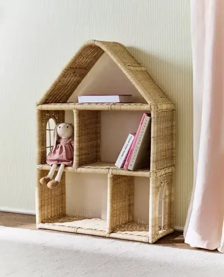 ZARA HOME ДЕТСКИЙ СТЕЛЛАЖ ДЛЯ ИГРУШЕК, СВЕТЛО-БЕЖЕВЫЙ