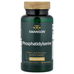 Swanson, Фосфатидилсерин, 100 мг, 90 мягких таблеток
