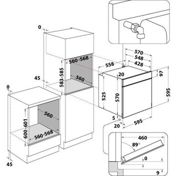 Газовый духовой шкаф Hotpoint-Ariston GA2 124 BL